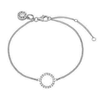 Christina Sparkling Cross kæde med kors besat med 20 hvide topazer, model 601-S06 køb det billigst hos Guldsmykket.dk her